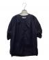 TORRAZZO DONNA（トラッゾドンナ）の古着「タイプライターシャツブラウス」｜ネイビー