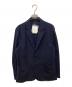 green label relaxing（グリーンレーベルリラクシング）の古着「ワープニット リラックス ジャケット」｜ネイビー