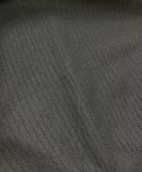 EDIFICE（エディフィス）EDIFICE (エディフィス) E. 16ゲージ クロップ ニット ネイビー サイズ:Lの古着・服飾アイテム