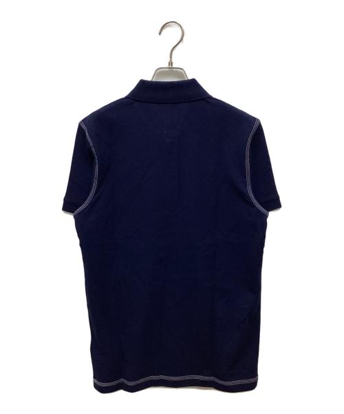 LACOSTE（ラコステ）LACOSTE (ラコステ) ヴィンテージプリントポロシャツ ブラック サイズ:S 未使用品の古着・服飾アイテム