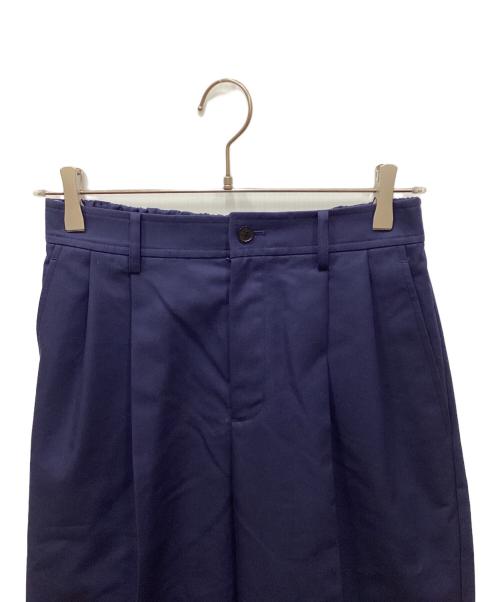 MACKINTOSH LONDON（マッキントッシュ ロンドン）MACKINTOSH LONDON (マッキントッシュ ロンドン) ハイブリッドギャバジンテーパードパンツ ブラック サイズ:38 未使用品の古着・服飾アイテム