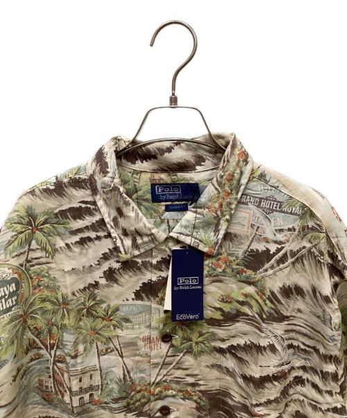 POLO RALPH LAUREN（ポロ・ラルフローレン）POLO RALPH LAUREN (ポロ・ラルフローレン) アロハシャツ ベージュ サイズ:XL 未使用品の古着・服飾アイテム