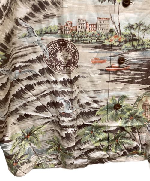 POLO RALPH LAUREN（ポロ・ラルフローレン）POLO RALPH LAUREN (ポロ・ラルフローレン) アロハシャツ ベージュ サイズ:XL 未使用品の古着・服飾アイテム