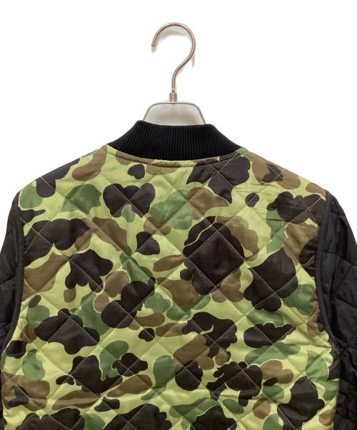 Denim & Supply Ralph Lauren（デニム＆サプライ ラルフローレン）Denim & Supply Ralph Lauren (デニム＆サプライ ラルフローレン) 切替キルティングジャケット グリーン サイズ:XSの古着・服飾アイテム