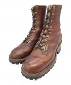 HATHORNハソーン）の古着「ロガーブーツ」｜ブラウン