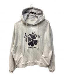 ADER error（アーダーエラー）の古着「Tever logo hoodie/ティバーロゴフーディー」｜ライトグレー