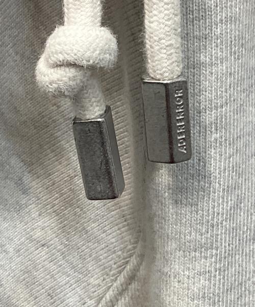ADER error（アーダーエラー）ADER error (アーダーエラー) Tever logo hoodie/ティバーロゴフーディー ライトグレー サイズ:A1の古着・服飾アイテム