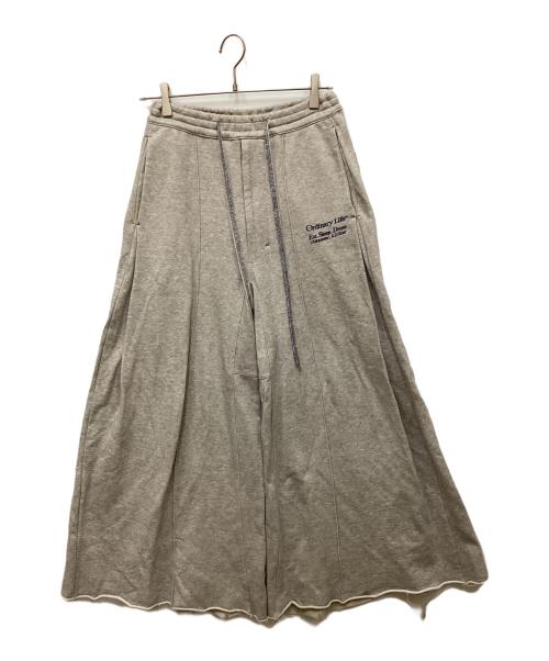 SHINYA KOZUKA（シンヤコズカ）SHINYA KOZUKA (シンヤコズカ) ORDINARY HOME PANTALON/オーディナリーホームパンタロン グレー サイズ:2XSの古着・服飾アイテム