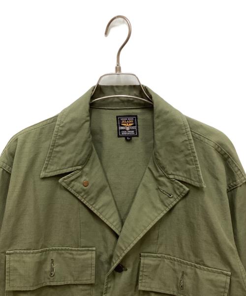 JELADO（ジェラード）JELADO (ジェラード) 13スターボタン フィールドジャケット オリーブ サイズ:Lの古着・服飾アイテム