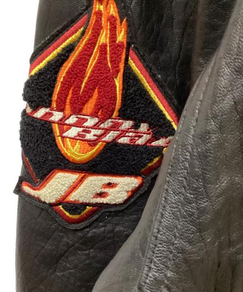 JOHNNY BLAZE（ジョニーブレイズ）JOHNNY BLAZE (ジョニーブレイズ) レザージャケット ブラック サイズ:XXLの古着・服飾アイテム