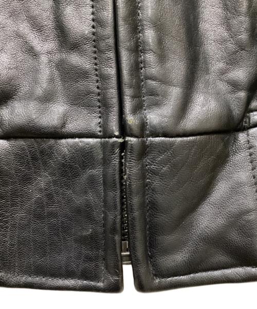 JOHNNY BLAZE（ジョニーブレイズ）JOHNNY BLAZE (ジョニーブレイズ) レザージャケット ブラック サイズ:XXLの古着・服飾アイテム