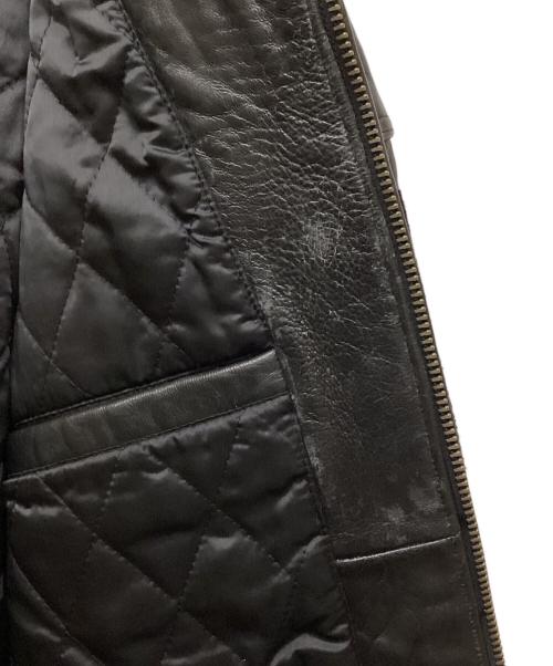 JOHNNY BLAZE（ジョニーブレイズ）JOHNNY BLAZE (ジョニーブレイズ) レザージャケット ブラック サイズ:XXLの古着・服飾アイテム