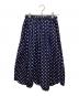 ROBE DE CHAMBRE COMME DES GARCONS（ローブドシャンブル コムデギャルソン）の古着「ドット柄スカート」｜ネイビー