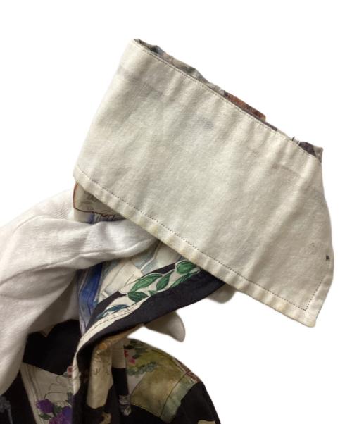 Paul Smith COLLECTION（ポールスミス コレクション）Paul Smith COLLECTION (ポールスミス コレクション) 総柄シャツ ブラック×ベージュ サイズ:Lの古着・服飾アイテム