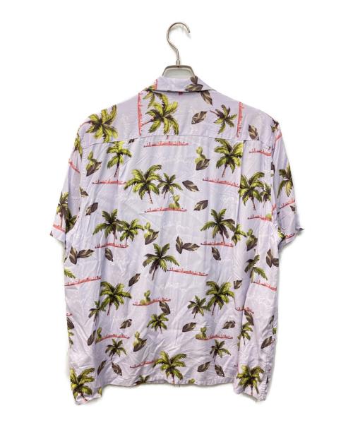 HEHN RECORDS（ヘレンレコード）HEHN RECORDS (ヘレンレコード) Feelin' Aloha/フィーリンアロハシャツ パープル サイズ:XLの古着・服飾アイテム
