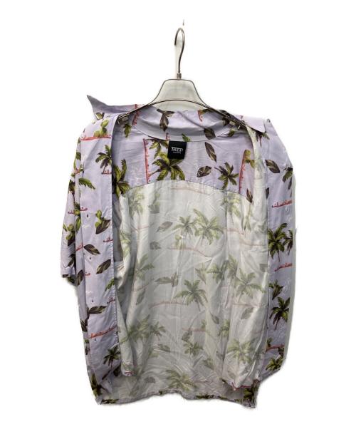 HEHN RECORDS（ヘレンレコード）HEHN RECORDS (ヘレンレコード) Feelin' Aloha/フィーリンアロハシャツ パープル サイズ:XLの古着・服飾アイテム