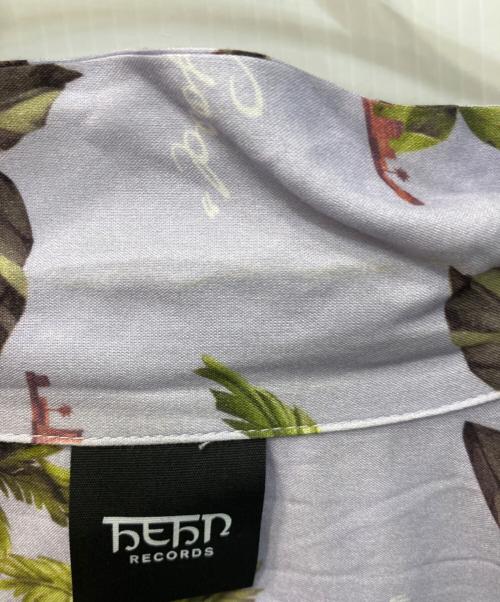 HEHN RECORDS（ヘレンレコード）HEHN RECORDS (ヘレンレコード) Feelin' Aloha/フィーリンアロハシャツ パープル サイズ:XLの古着・服飾アイテム