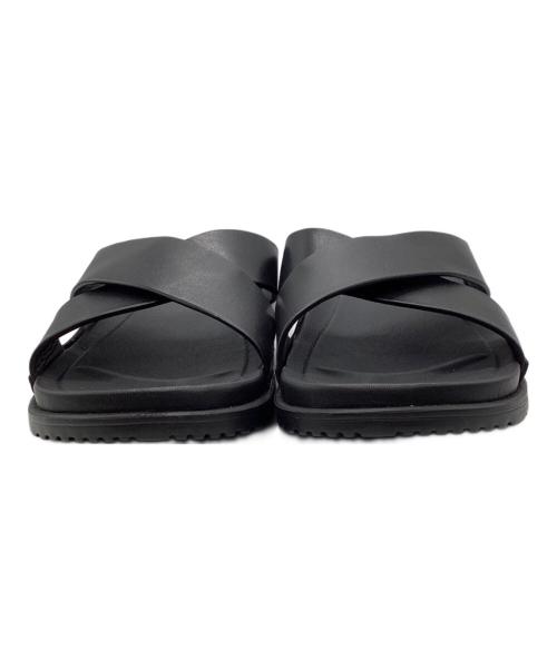 UGG（アグ）UGG (アグ) WAINSCOTT SLIDE/ワインスコットスライド ブラック サイズ:27の古着・服飾アイテム