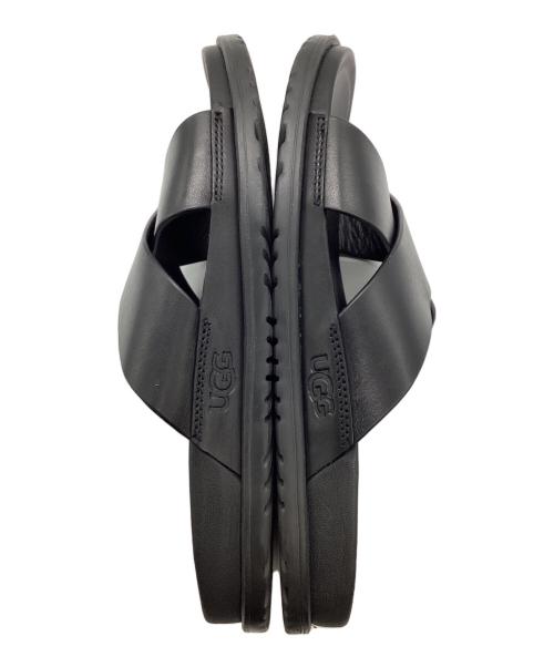 UGG（アグ）UGG (アグ) WAINSCOTT SLIDE/ワインスコットスライド ブラック サイズ:27の古着・服飾アイテム