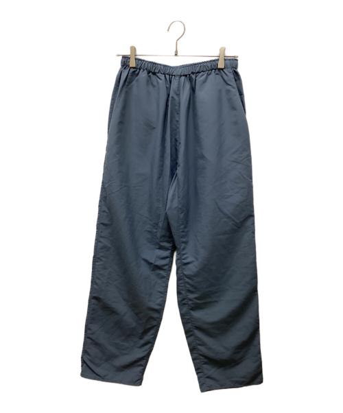 UNSLACKS STORE（アンスラックスストア）UNSLACKS STORE (アンスラックスストア) ACTIVE EASY PANTS SUPPLEXR NYLON/アクティブイージーパンツサプレックスナイロン ブルー サイズ:Mの古着・服飾アイテム