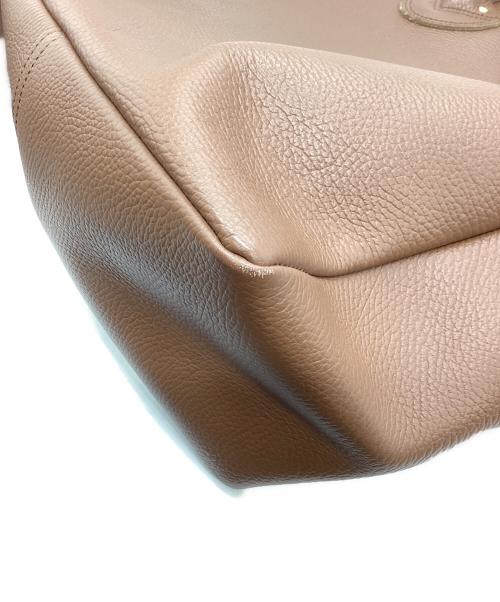 YOUNG & OLSEN The DRYGOODS STORE（ヤングアンドオルセン ザ ドライグッズストア）YOUNG & OLSEN The DRYGOODS STORE (ヤングアンドオルセン ザ ドライグッズストア) レザートートバッグ ブラウンの古着・服飾アイテム