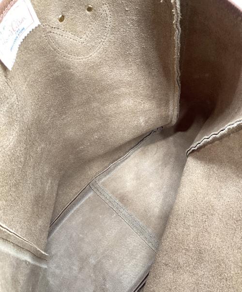 YOUNG & OLSEN The DRYGOODS STORE（ヤングアンドオルセン ザ ドライグッズストア）YOUNG & OLSEN The DRYGOODS STORE (ヤングアンドオルセン ザ ドライグッズストア) レザートートバッグ ブラウンの古着・服飾アイテム