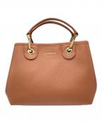 EMPORIO ARMANIエンポリオアルマーニ）の古着「ショルダーバッグ MyEA スモール」｜ブラウン