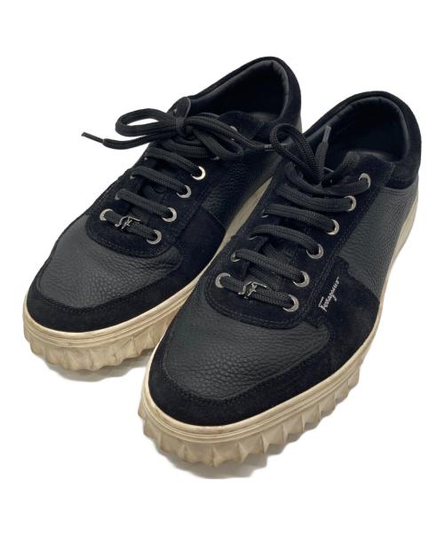 Salvatore Ferragamo（サルヴァトーレ フェラガモ）Salvatore Ferragamo (サルヴァトーレ フェラガモ) SCUBY LOW/スキュービーロー ブラック サイズ:6Mの古着・服飾アイテム