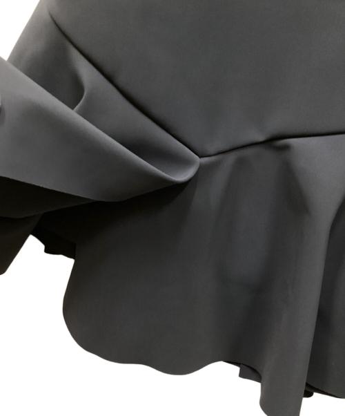 CHIARA BONI（キアラボーニ）CHIARA BONI (キアラボーニ) ボンディングワンピース グレー サイズ:42の古着・服飾アイテム