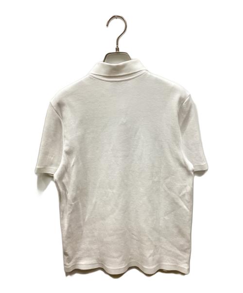 LACOSTE（ラコステ）LACOSTE (ラコステ) オーガニックコットンピケポロシャツ ホワイト サイズ:38の古着・服飾アイテム