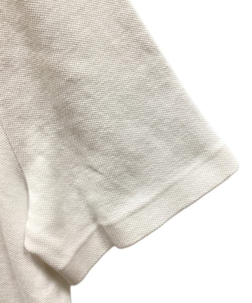 LACOSTE（ラコステ）LACOSTE (ラコステ) オーガニックコットンピケポロシャツ ホワイト サイズ:38の古着・服飾アイテム