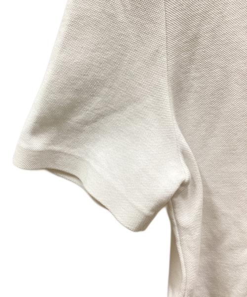 LACOSTE（ラコステ）LACOSTE (ラコステ) オーガニックコットンピケポロシャツ ホワイト サイズ:38の古着・服飾アイテム