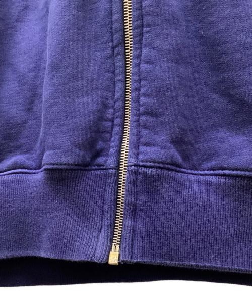 OFFWHITE（オフホワイト）OFFWHITE (オフホワイト) RUBBER ARROW SLIM ZIP HOOD ブルー サイズ:Lの古着・服飾アイテム