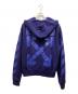 OFFWHITE (オフホワイト) RUBBER ARROW SLIM ZIP HOOD ブルー サイズ:L：20000円