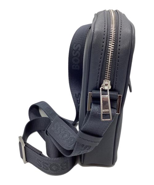 BOSS（ボス）BOSS (ボス) レポーターバッグ ネイビーの古着・服飾アイテム