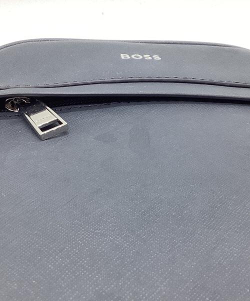 BOSS（ボス）BOSS (ボス) レポーターバッグ ネイビーの古着・服飾アイテム