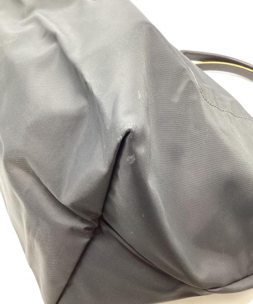 LONGCHAMP（ロンシャン）LONGCHAMP (ロンシャン) LE PLIAGEワンポイント刺繍トートバッグ グレーの古着・服飾アイテム