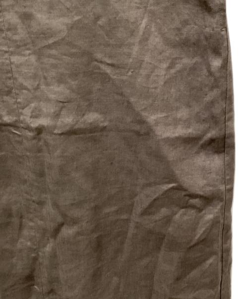 SLOBE IENA（スローブ イエナ）SLOBE IENA (スローブ イエナ) リネンIラインキャミワンピース グレー サイズ:36の古着・服飾アイテム