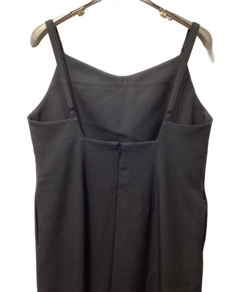 Spick and Span（スピック＆スパン）Spick and Span (スピック＆スパン) ウォッシャブルツイルキャミワンピース ブラック サイズ:36の古着・服飾アイテム