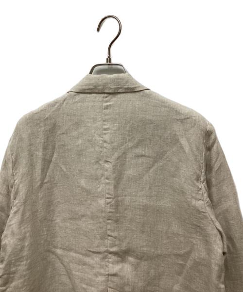 Spick and Span（スピック＆スパン）Spick and Span (スピックアンドスパン) リネンエアリージャケット アイボリー サイズ:34の古着・服飾アイテム
