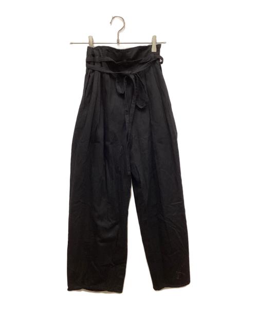 STEVEN ALAN（スティーブンアラン）STEVEN ALAN (スティーブンアラン) ライトオンスデニム クロスオーバー パンツ ブラック サイズ:Sの古着・服飾アイテム