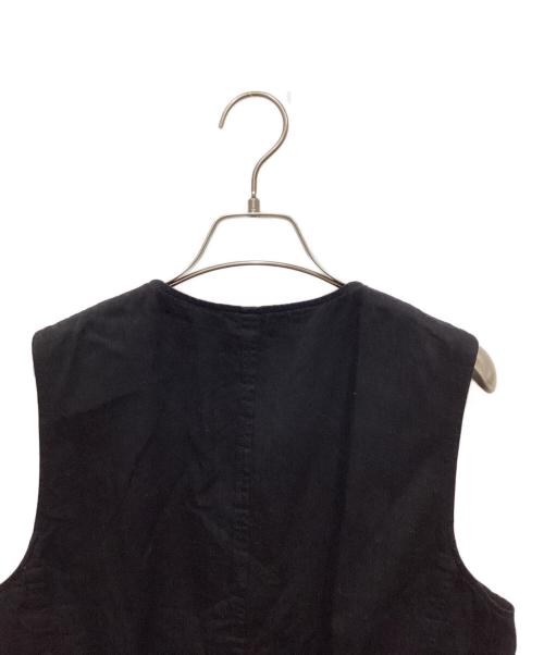STEVEN ALAN（スティーブンアラン）STEVEN ALAN (スティーブンアラン) ライトオンスデニムベスト ブラック サイズ:Sの古着・服飾アイテム