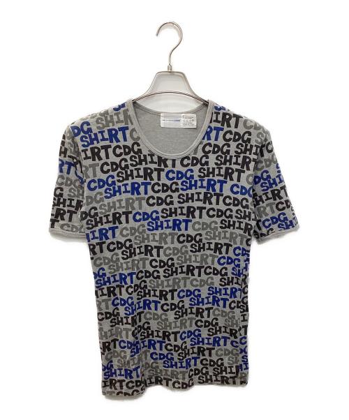 COMME des GARCONS SHIRT（コムデギャルソンシャツ）COMME des GARCONS SHIRT (コムデギャルソンシャツ) ロゴTシャツ グレー サイズ:Sの古着・服飾アイテム
