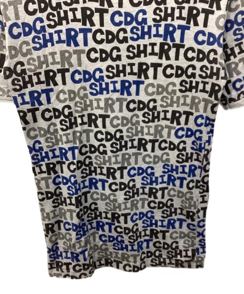 COMME des GARCONS SHIRT（コムデギャルソンシャツ）COMME des GARCONS SHIRT (コムデギャルソンシャツ) ロゴTシャツ グレー サイズ:Sの古着・服飾アイテム