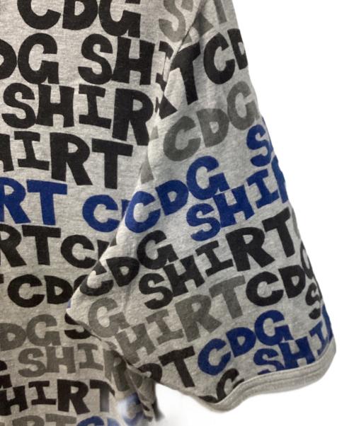 COMME des GARCONS SHIRT（コムデギャルソンシャツ）COMME des GARCONS SHIRT (コムデギャルソンシャツ) ロゴTシャツ グレー サイズ:Sの古着・服飾アイテム
