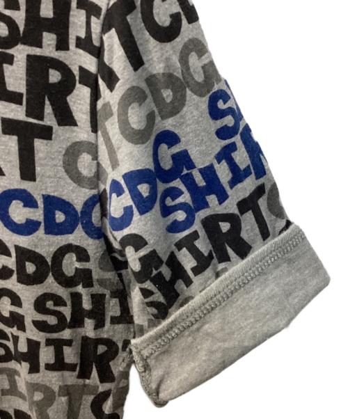 COMME des GARCONS SHIRT（コムデギャルソンシャツ）COMME des GARCONS SHIRT (コムデギャルソンシャツ) ロゴTシャツ グレー サイズ:Sの古着・服飾アイテム