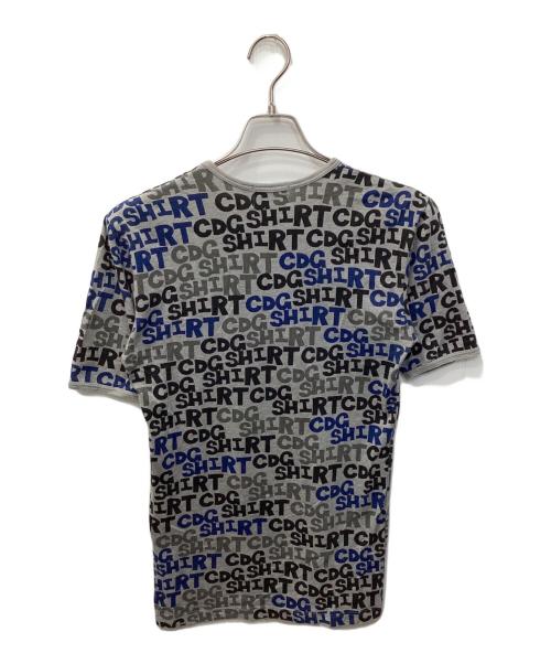 COMME des GARCONS SHIRT（コムデギャルソンシャツ）COMME des GARCONS SHIRT (コムデギャルソンシャツ) ロゴTシャツ グレー サイズ:Sの古着・服飾アイテム