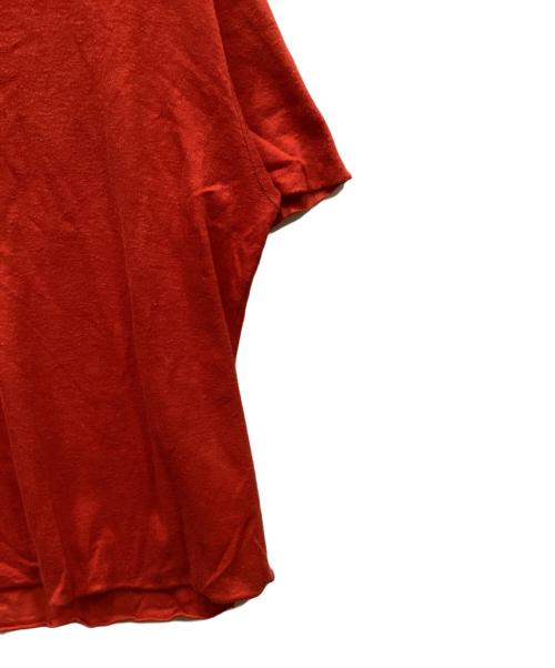 COMME des GARCONS HOMME（コムデギャルソン オム）COMME des GARCONS HOMME (コムデギャルソン オム) 田中オム期リンガーTシャツ レッド サイズ:記載なしの古着・服飾アイテム