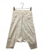 COMME des GARCONS COMME des GARCONSコムデギャルソン コムデギャルソン）の古着「サルエルパンツ」｜アイボリー