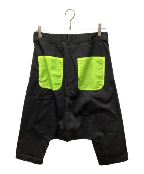 BLACK COMME des GARCONS（ブラックコムデギャルソン）BLACK COMME des GARCONS (ブラックコムデギャルソン) サルエルパンツ ブラック サイズ:XSの古着・服飾アイテム